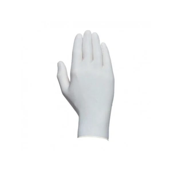 GUANTE LATEX BLANCO SIN POLVO J CAJA 100 UDS