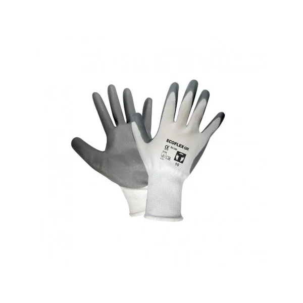 GUANTE POLÍESTER Y NITRILO ECOFLEX SH-349 TOTAL LINE 3L