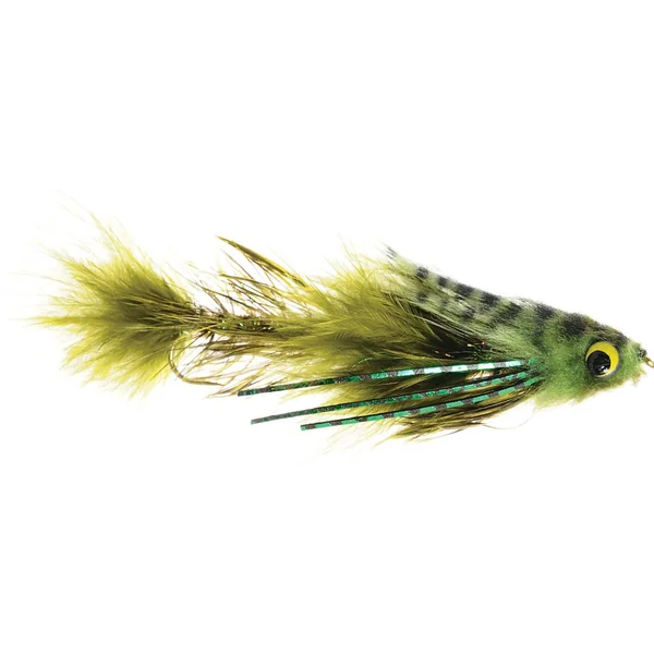 Guideline Streamer - Gonga doble oliva