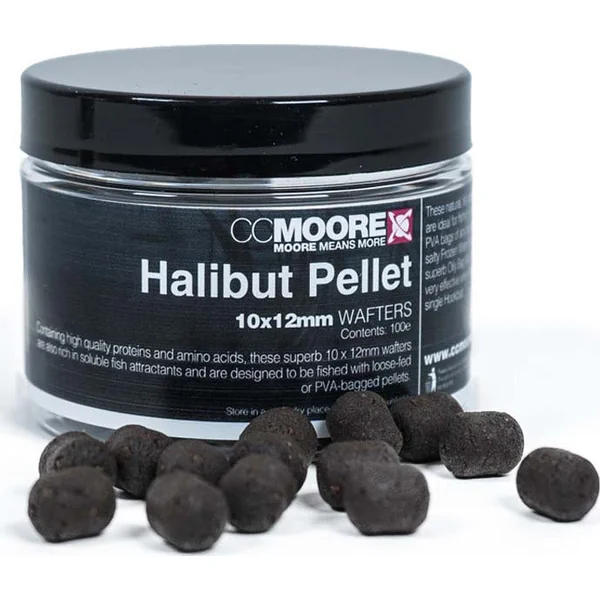 Halibut Pellet Wafters - 10x12mm