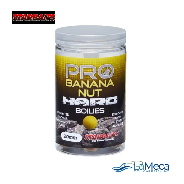 HARD BOILIES STARBAITS PROBIOTIC BANANA NUT 20mm
