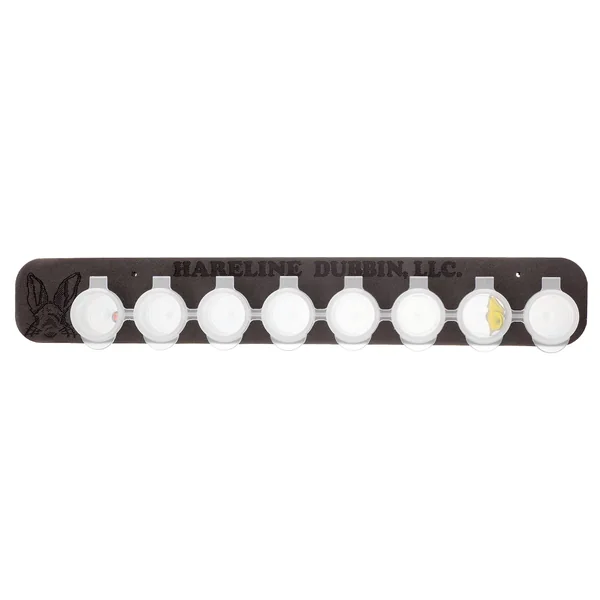 Hareline Fly Tyers 8 Pop Top Bench Side Stash Bar