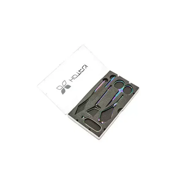 Herramientas montaje moscas FLY TYING KIT PRO hotfly - titanium