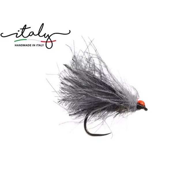 High Viz CDC Para Sedge BL Dark Dun mosca seca