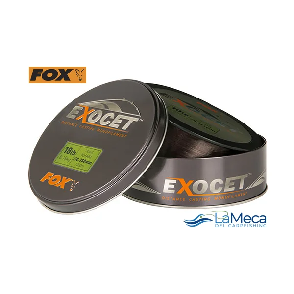HILO FOX EXOCET® MONO TRANS CAQUI - 0.309mm 13lbs