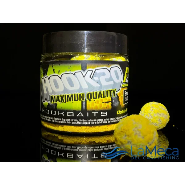 HOOKBAITS BOILIES 20mm DOBLE M PERALBAITS
