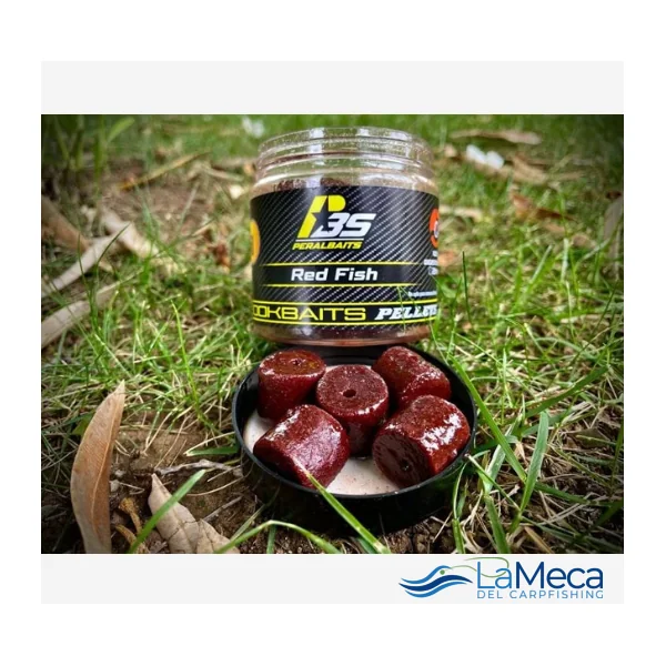 HOOKBAITS PELLETS PERALBAITS RED FISH 14mm