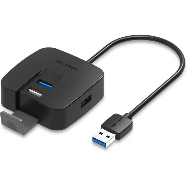 Hub VENTION USB de 4 puertas USB 3.0 de 0.15 m - negro