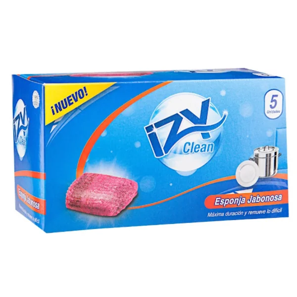 Izy Clean Esponja Jabonosa 5Und - Imagen 2