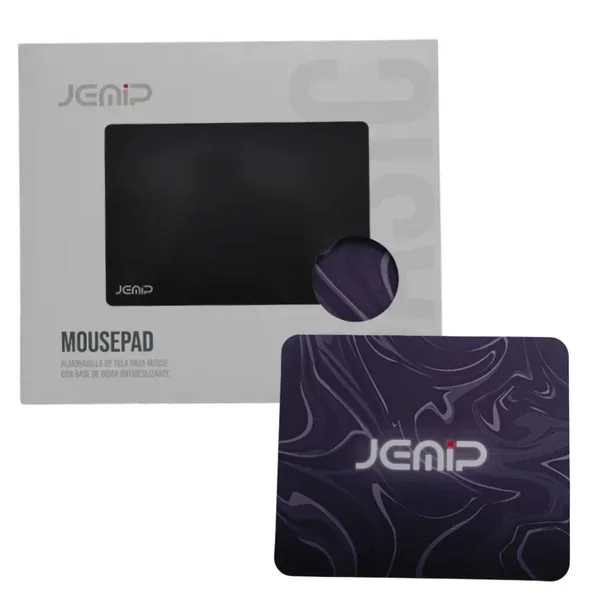 Jemip Mouse Pad Basic Humo JP Con Base Antideslizante