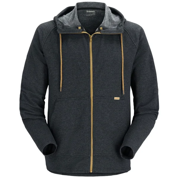 Jersey con capucha Simms Vermilion Full Zip black heather