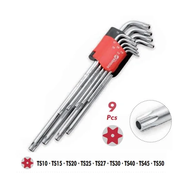 JGO LLAVES TORX T10-T50