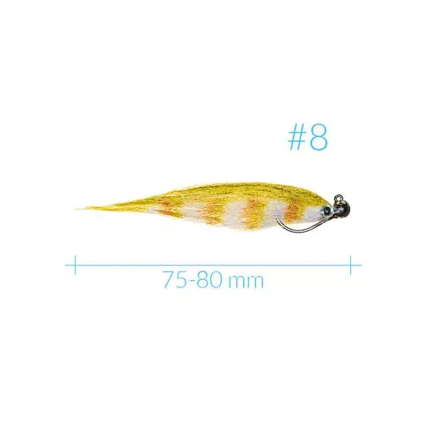 Jig HP Minnow Streamer Baitfish V3 BL - Imagen 2