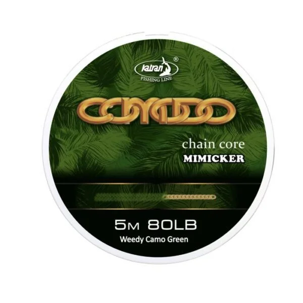 KatranComodo Chain-Core Mimicker 80lb Weedy Camo 5m - Imagen 3