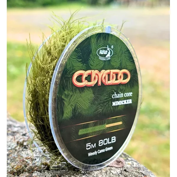 KatranComodo Chain-Core Mimicker 80lb Weedy Camo 5m - Imagen 4