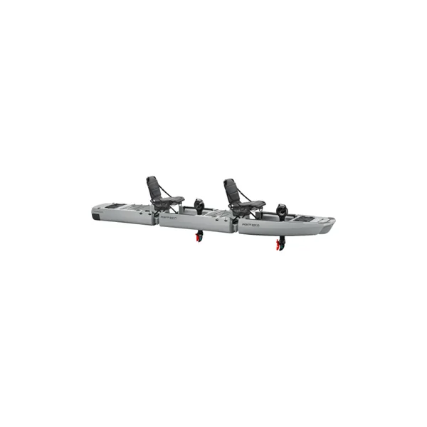 Kayak Modular de Pesca KING FISHER Point 65 Tandem con Pedaleras