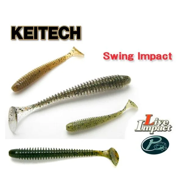 keitech swing Impact 4" - PescaBass Shop