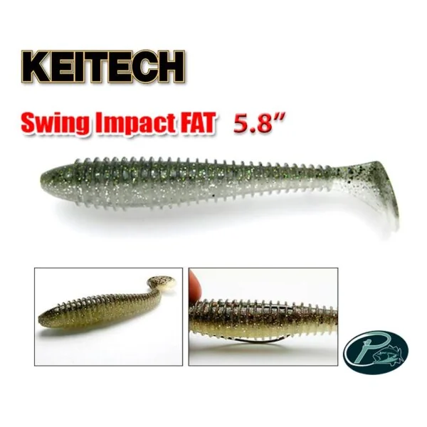 keitech Swing Impact Fat 5.8" - PescaBass Shop