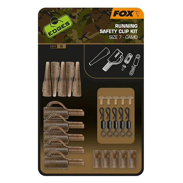 Kit de clip de seguridad para correr Edges Camo