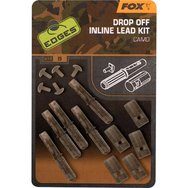 Kits de plomos desprendibles Edges Camo Inline