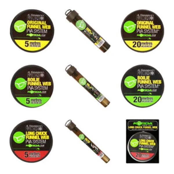 Korda Original Funnel Web Micromesh 20m Refill
