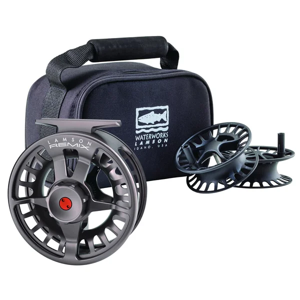 Lamson Remix HD carrete de mosca conjunto de humo