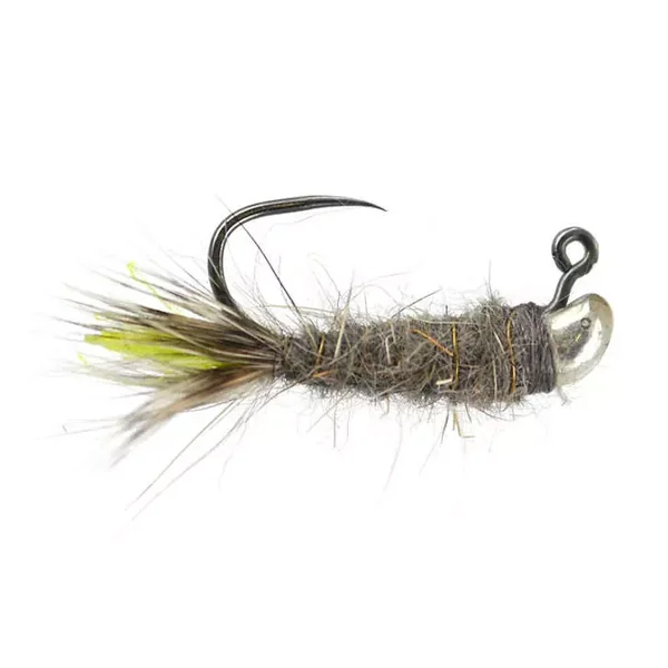 Large Cased Caddis Javi TG BL ninfa tungsteno