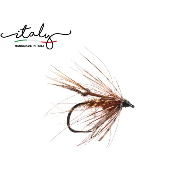 Large Natural CDC Mayfly Emerger BL Brown mosca seca