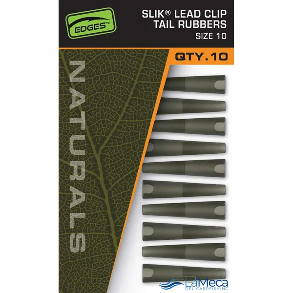 LEAD CLIP TAIL RUBBERS FOX 10