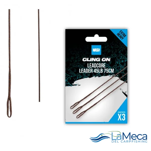 LEADCORE LEADER CLING ON NASH 45lb