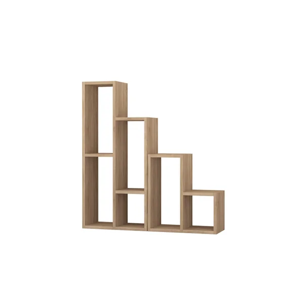 Librería de madera "Sule" - 42 x 20 x 89 cm - Roble