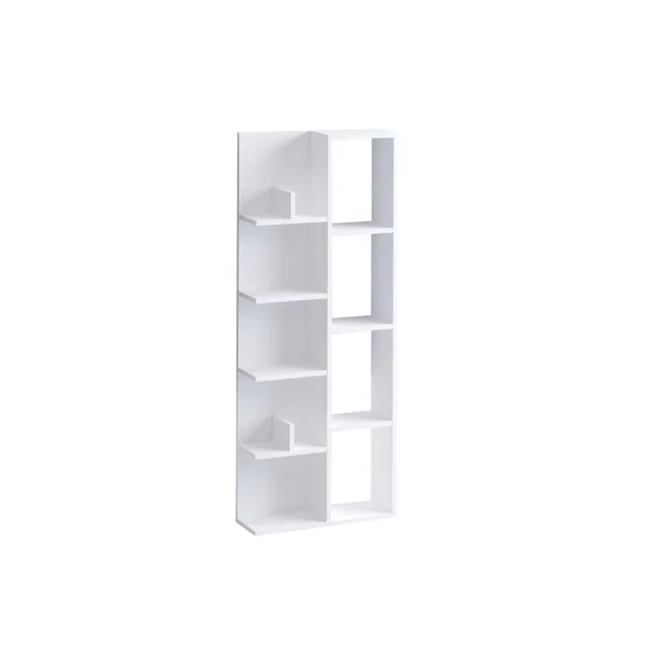 Librería de madera "Viva" - 60 x 18 x 150 cm - Blanco