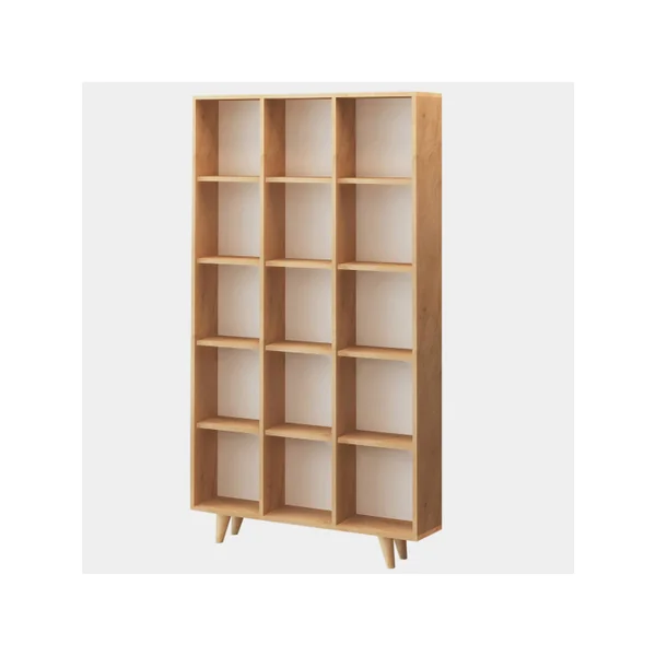 Librería de madera "Zipa" 100 x 25 x 184 cm - Roble