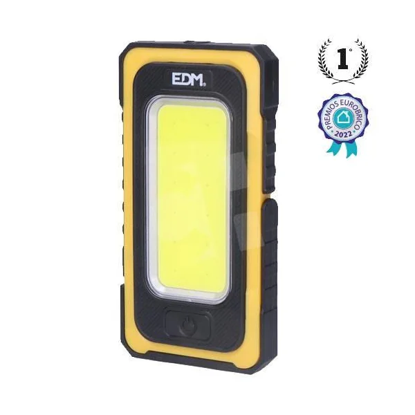 LINTERNA LED SOLAR GANCHO IMAN 10W 750LU