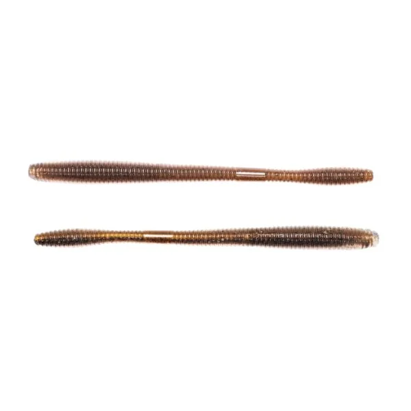 Live Target 5.5" Straight Tail Worm BR/B
