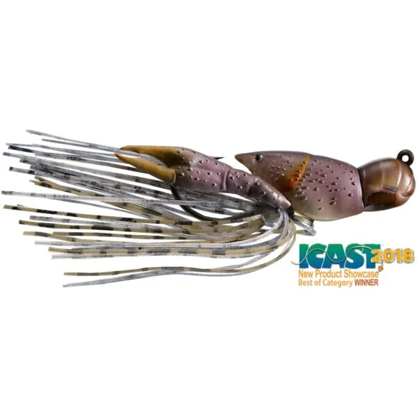 Live Target Crawfish 1/2OZ Gris/Marron
