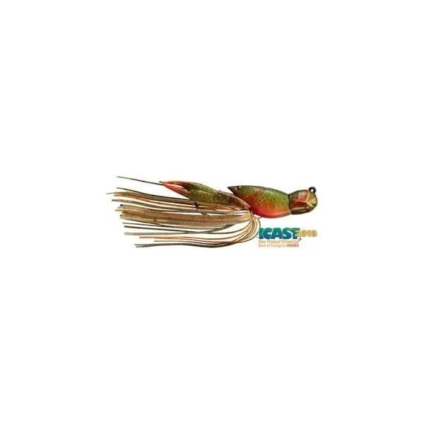 Live Target Crawfish 1/2OZ olive/orange