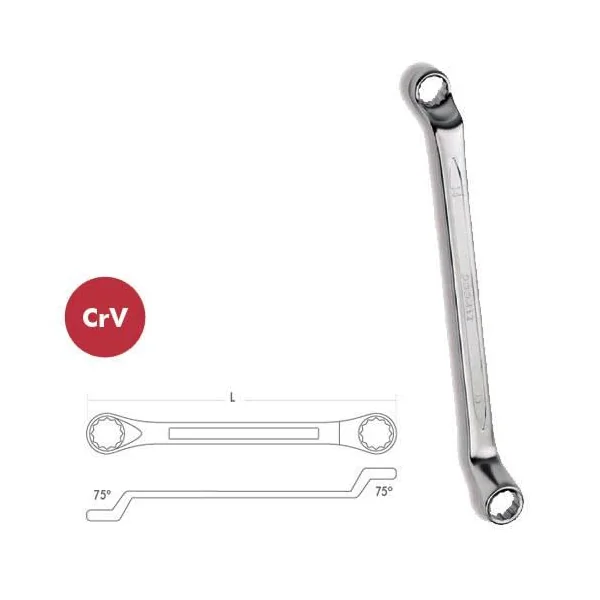 LLAVE ESTRELLA ACODADA 25-28MM