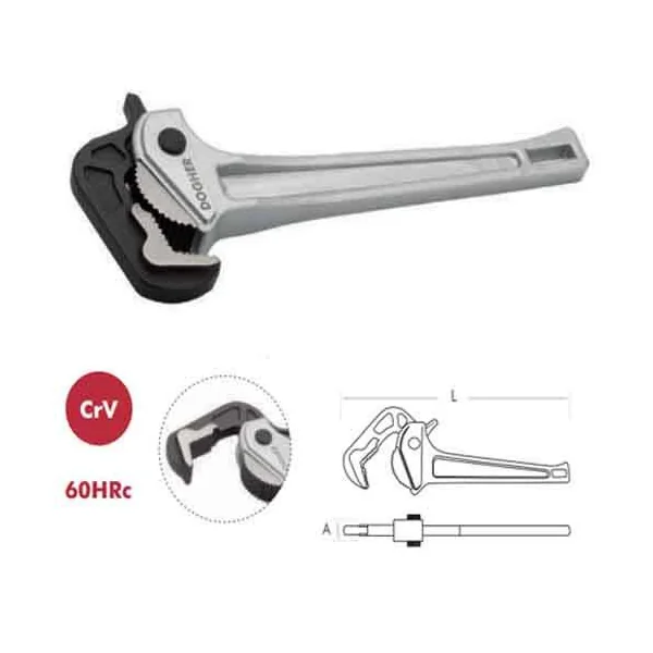 LLAVE STILSON APRIETE RAPIDO 350MM 14"