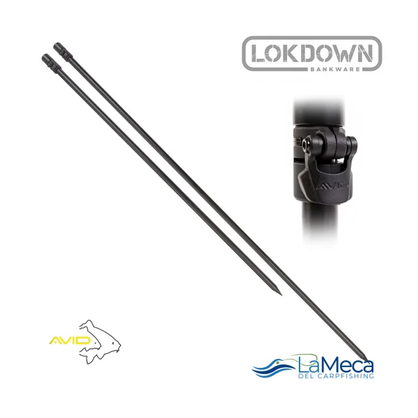 LOK DOWN STORM POLES AVID CARP