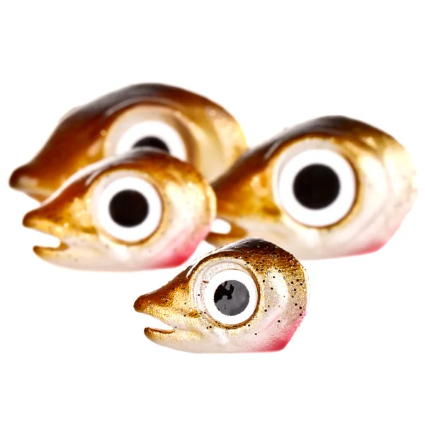 Lombriz cabeza de pez 3D Fishmask oro