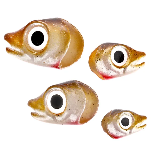 Lombriz cabeza de pez 3D Fishmask oro - Imagen 4