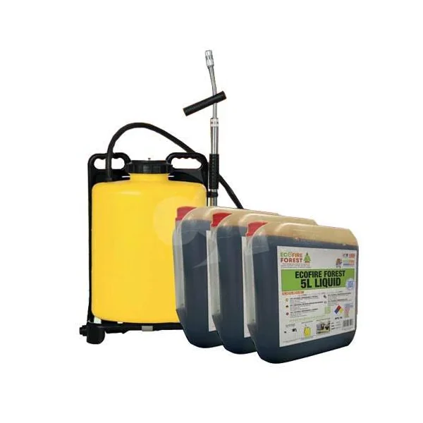 LOTE MOCHILA FORESTAL + 3 ECO FIRE 5 L