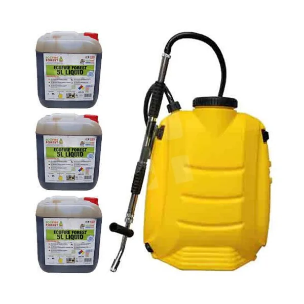 LOTE MOCHILA MATABI + 3 ECOFIRE FOREST