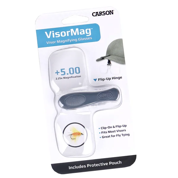 Lupas Carson VisorMag para acoplar a gorras de visera