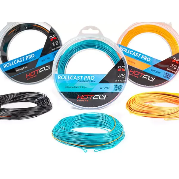 Línea mosca ROLLCAST PRO hotfly - 36m - WF - Imagen 5
