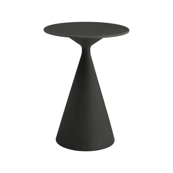 Mesa bistro de jardín ⌀80 cm "Néora" - Negra