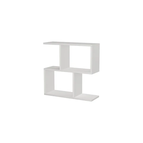 Mesa de apoio de madeira "Mania" - 60 x 20 x 60 cm - Branco