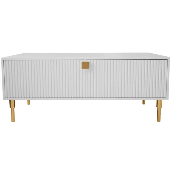 Mesa de centro "Dorset" - Rectangular - Blanco