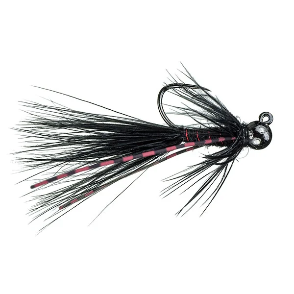 MFC Jig Mini Bugger Ninfa black Barbless